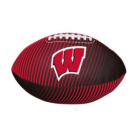 Logo Brands Wisconsin Mega Soft Football 244-93MGS-1 | Zoro